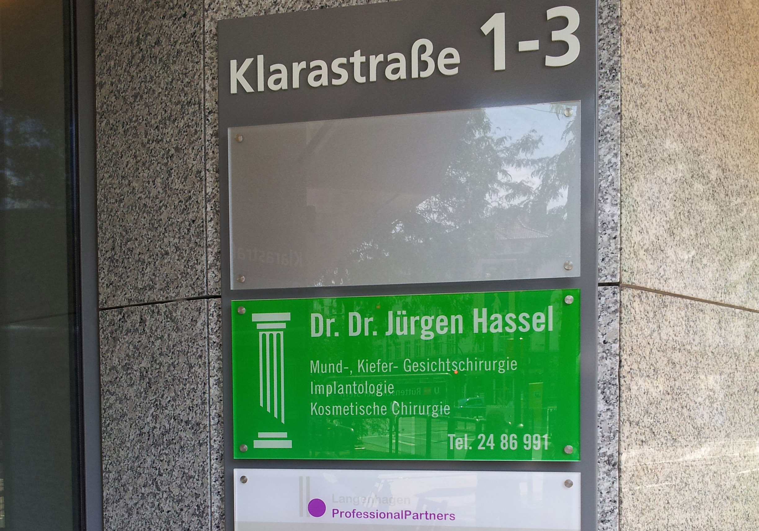 Arztpraxen und Kanzleien