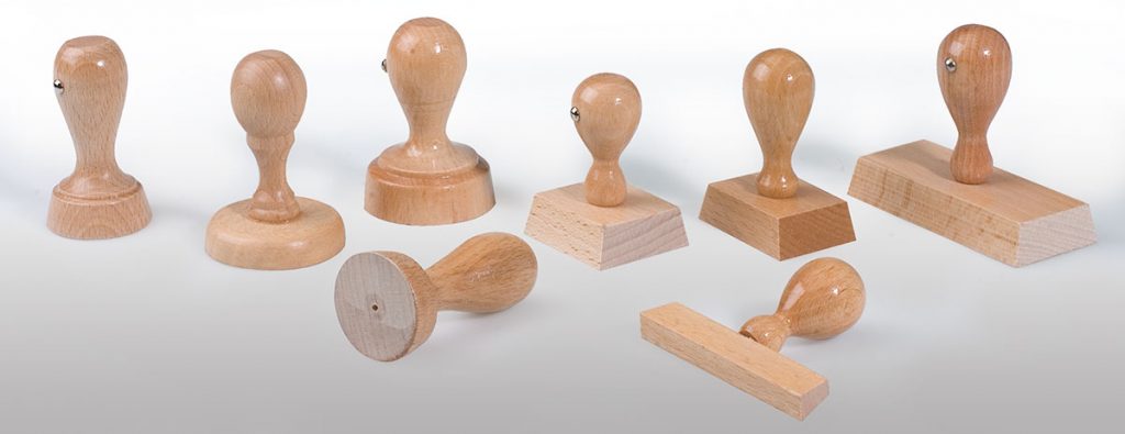 Holzstempel