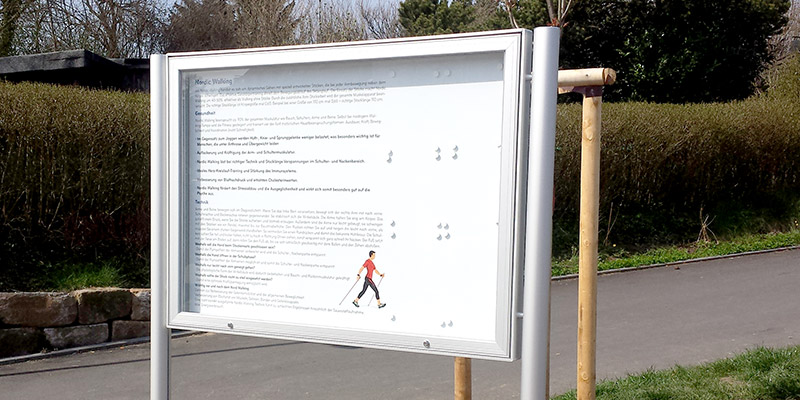 Schaukästen und Vitrinen