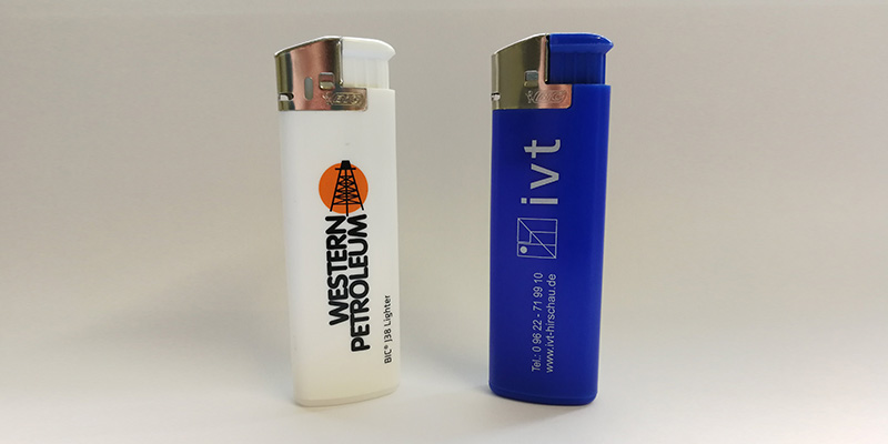 Feuerzeugbeschriftung